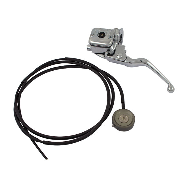 Hydraulic Clutch Conversion Kit Chrome For 96-06 Softail