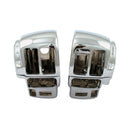 Switch Housing Set Chrome For 08-13 Touring Models With Radio, CruiseControl & Intercom
