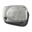 Handlebar Master Cylinder Cover Kit Chrome Cone Style