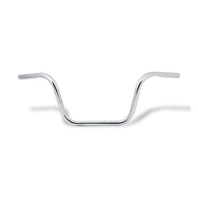 Apehanger Handlebar Chrome - 10" Rise x 1 Inch For 82-21 H-D