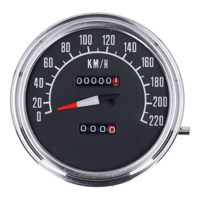 FL Speedometer 74-84 Face Black 1:1 Kmh
