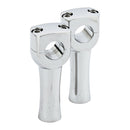 Dighton 3 Inch Domed Risers Chrome | 900852