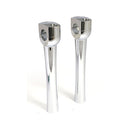 Dighton 3 Inch Domed Risers Chrome | 900856