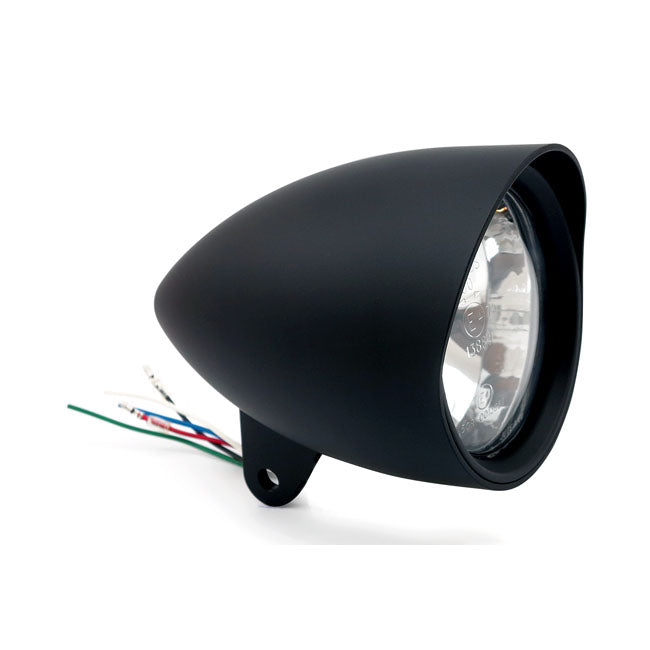 Smoothie Headlamp With Round Visor Black - 4-1/2 Inch