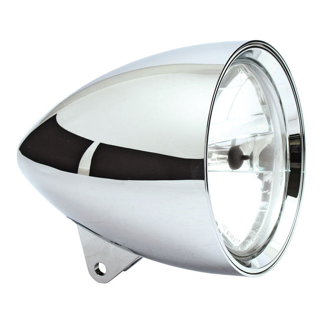 Smoothie Headlamp Without Visor Chrome - 5-3/4 Inch