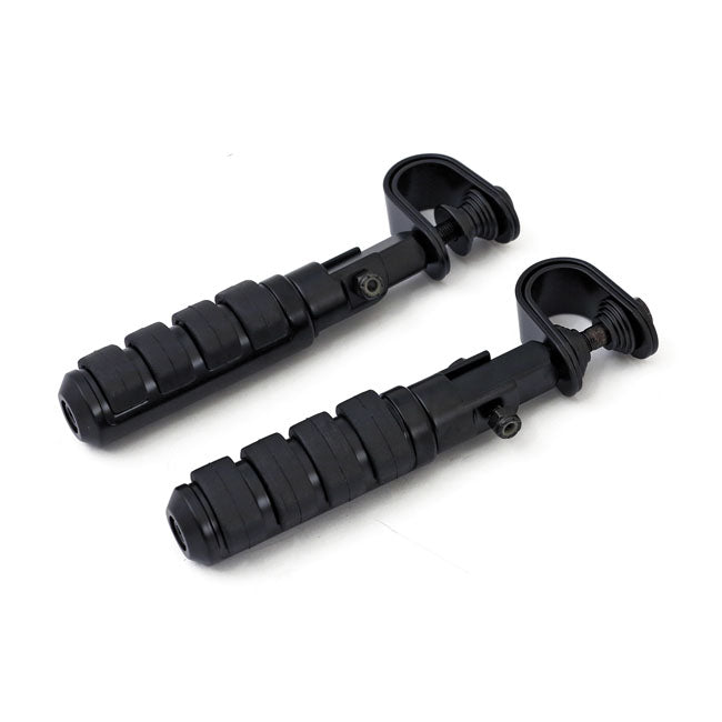 Comfort Pegs Universal With Clamp Black