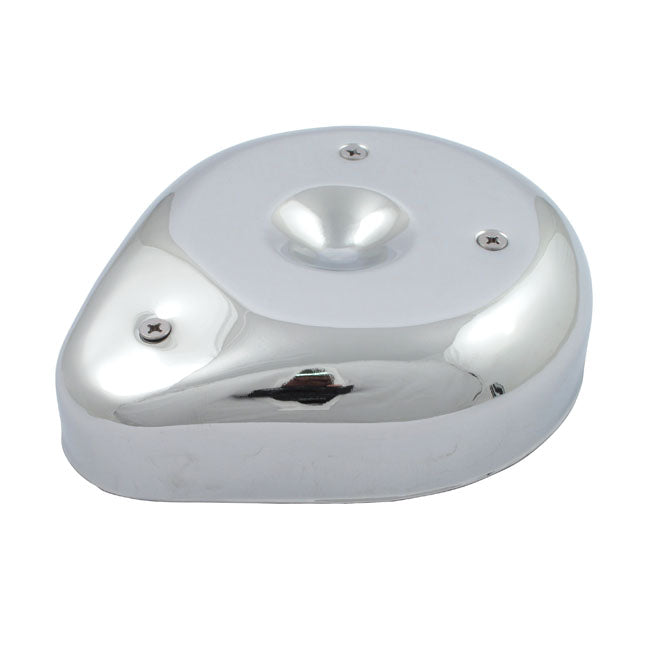 Teardrop Air Cleaner Assembly Chromed Steel