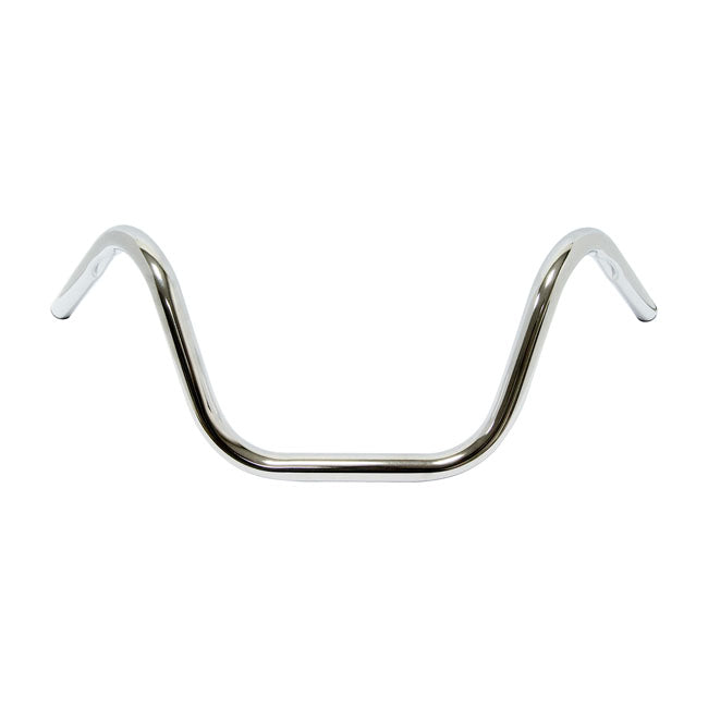 FXWG Style Handlebar Chrome - 1 Inch For 82-21 H-D Excl. 08-21 E-Throttle & 88-11 Springers With 1" I.D. Risers