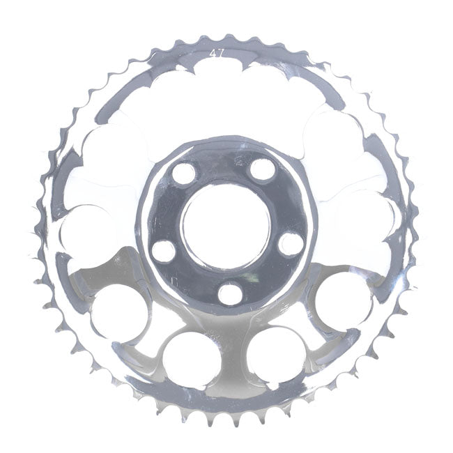 Rear Sprocket Chrome - 47T For 82-85 FXR