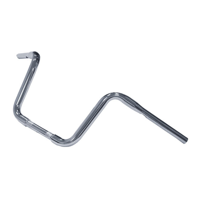 Apehanger Narrow Body Handlebar Chrome - 1-1/4" x 11" Rise