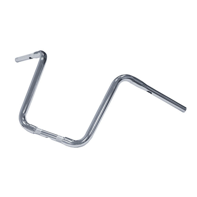 Apehanger Narrow Body Handlebar Chrome - 1-1/4" x 17" Rise