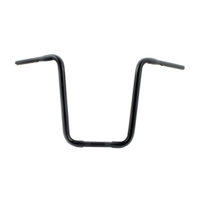 Apehanger Narrow Body Handlebar Black - 1-1/4" x 17" Rise