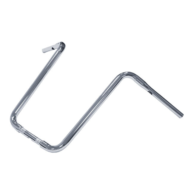 Apehanger Narrow Body Handlebar Chrome - 1-1/4" x 19" Rise