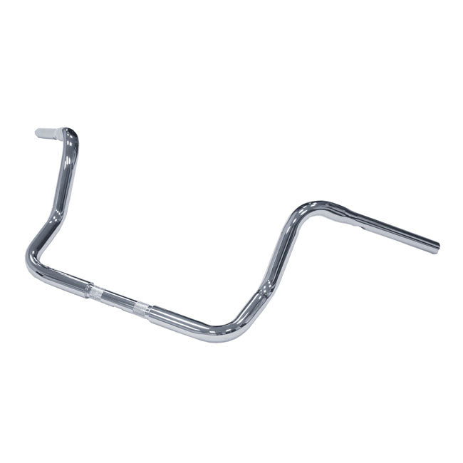 Dresser Apehanger Handlebar Chrome - 1-1/4" x 11" Rise