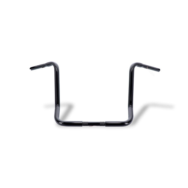 Dresser Apehanger Handlebar Black - 1-1/4" x 17" Rise