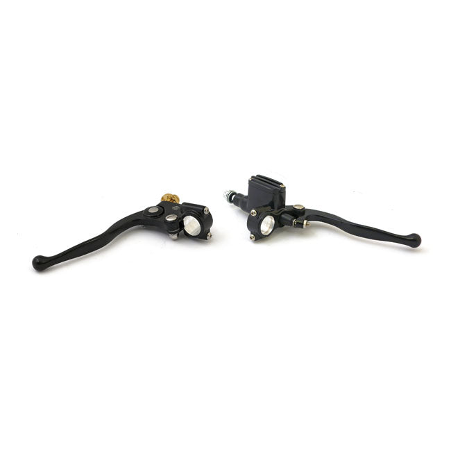 Old School Handlebar Control Kit Black - 9/16 Inch