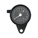 LED Mini Speedo 2:1 Kmh Black With Black Face Plate