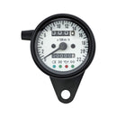 LED Mini Speedo 2:1 Kmh Black With White Face Plate