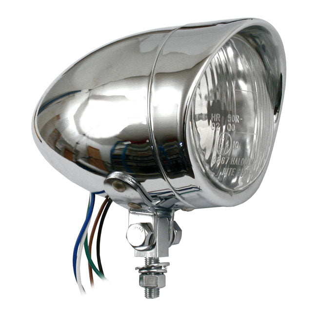 Long Bullet With Visor Headlamp - 4 Inch