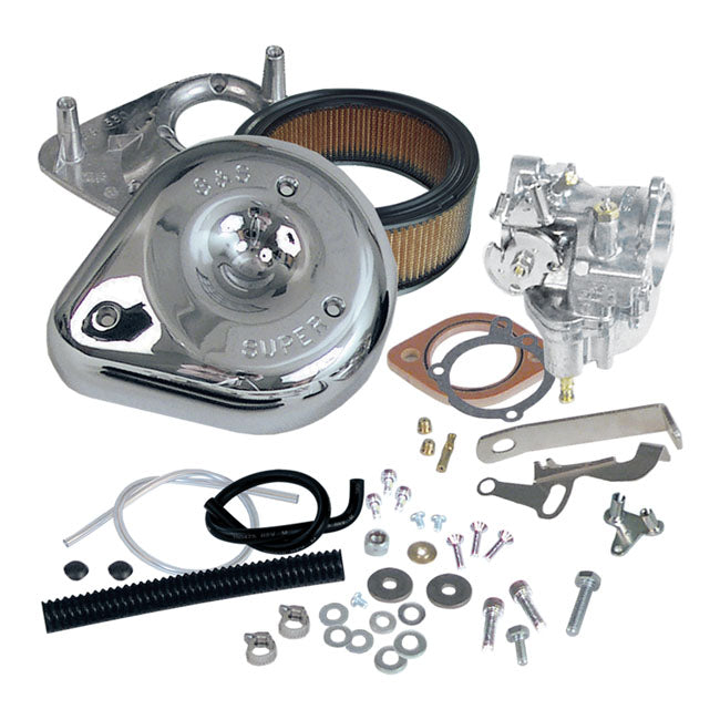 Super G Carburetor Kit For 66-E78 Shovel NU With O-Ring