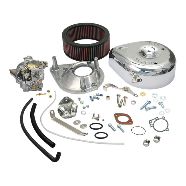 Super E Carburetor Kit For 57-78 XL NU With O-Ring Heads