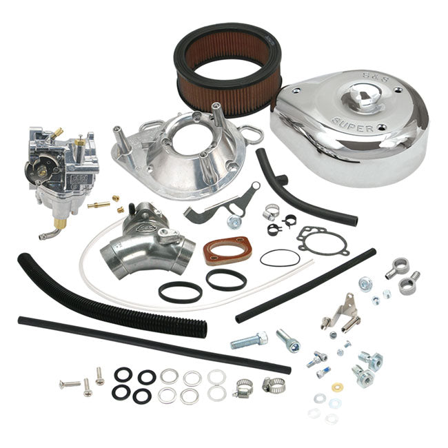 Super E Carburetor Kit For 93-99 Evo B.T. NU Excl. TC/B