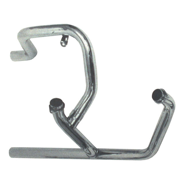 Crossover Head Pipes Chrome For 70-84 FL Shovel NU