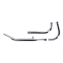 Upswept Head Pipes S-Pipe Around Oil Tank For 48-64 Panhead With Rigid Frame NU