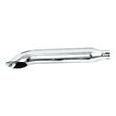 Turn Out Long Muffler Chrome - 22 Inch