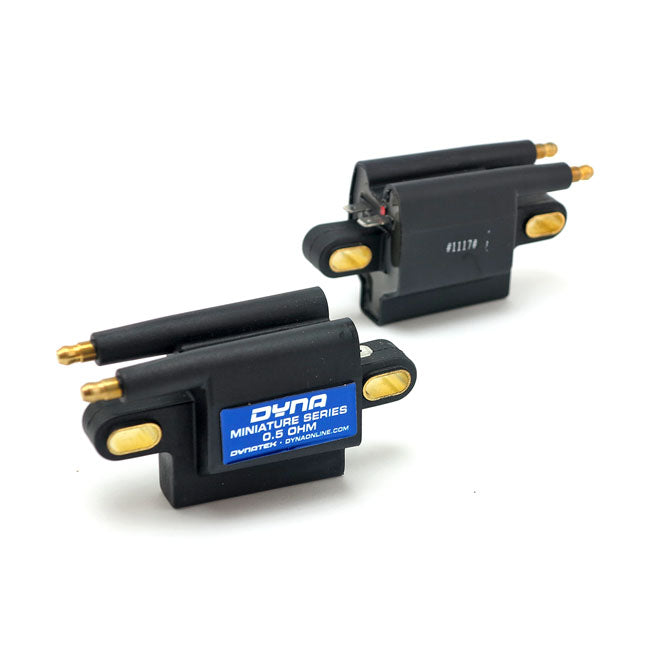 Dual Tower Dyna Miniature Coil Set - 12V / 0.5 Ohm