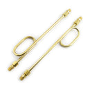 Old STF Dual Rocker Box Oil Lines Brass For 57-85 XL NU