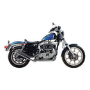 Upswept Drag Pipes Gooseneck Chrome For 80-85 XL NU