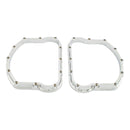 Panhead Sculpted D-Rings Chrome For 48-65 Panhead NU