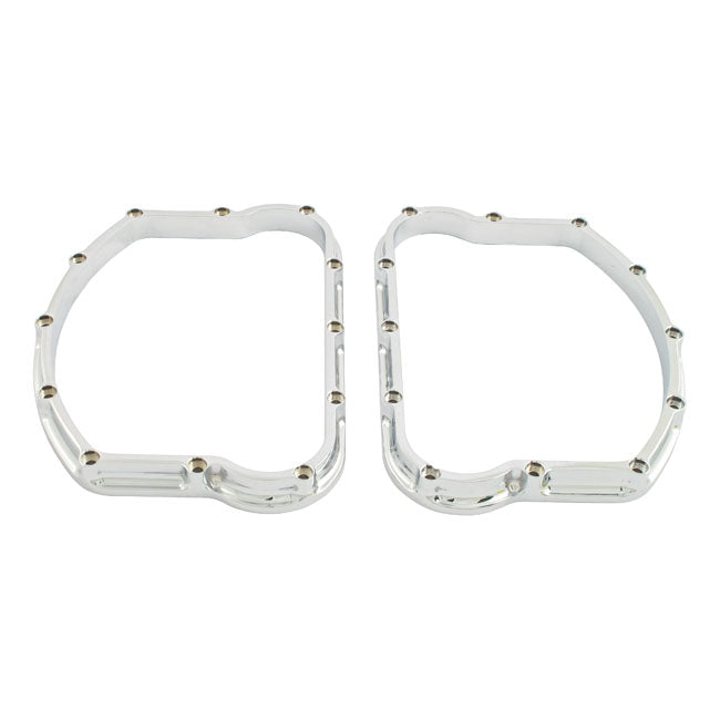 Panhead Sculpted D-Rings Chrome For 48-65 Panhead NU
