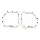 Panhead Sculpted D-Rings Polished For 48-65 Panhead NU