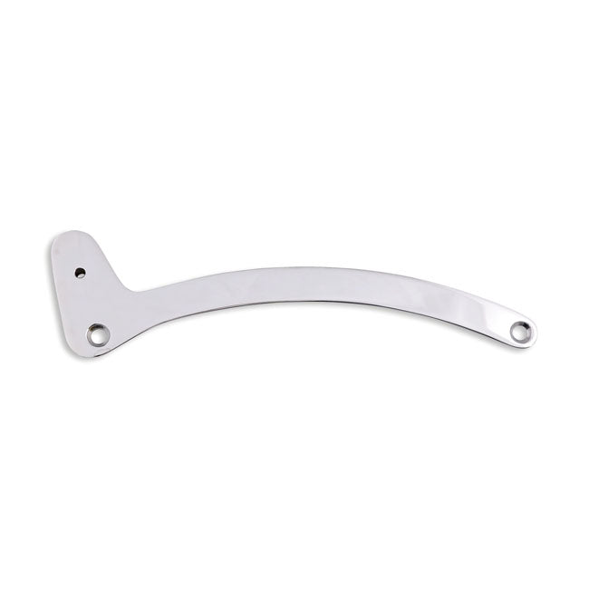 Sissybar Side Plates Rigid Mount Chrome For 57-78 XL