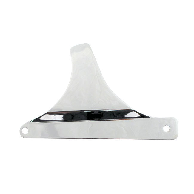 Sissybar Side Plates Rigid Mount Chrome For 00-17 FLSTF/B, FXST/B/S