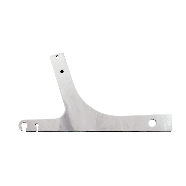 Sissybar Side Plates Rigid Mount Chrome For 91-95 Dyna Excl. FXDWG