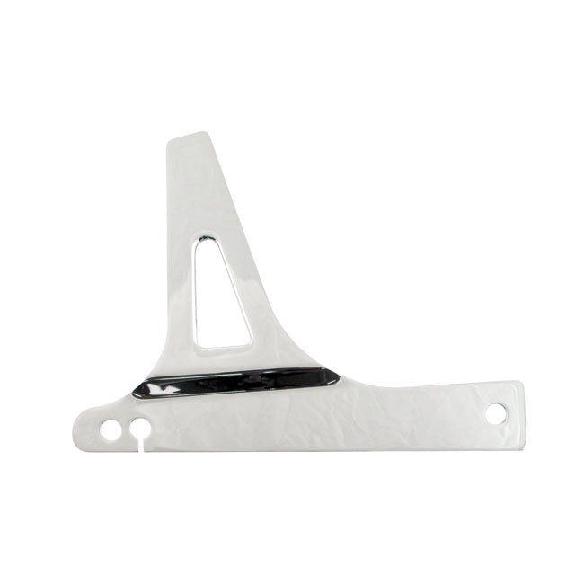 Sissybar Side Plates Rigid Mount Chrome For 06-17 Dyna Excl. FLD, FXDF, FXDWG
