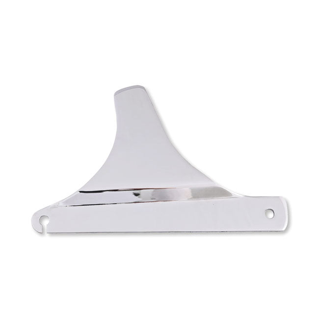 Sissybar Side Plates Rigid Mount Chrome For 86-99 FLST Excl. FLSTS