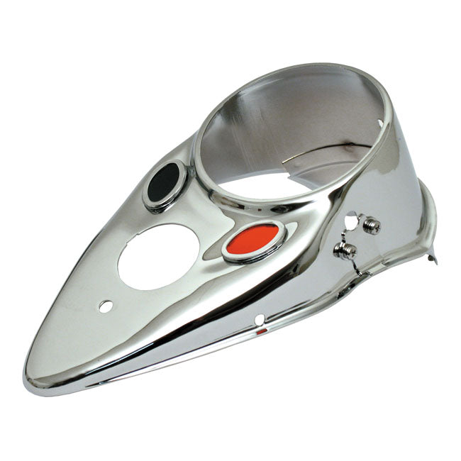 Style Cateye Dash Cover Chrome