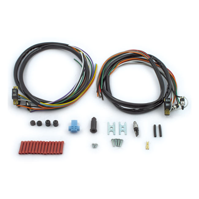 Handlebar Wire & Switch Kit Black Switches For 72-81 BT