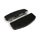 Traditional Shaped Floorboards Chrome For 86-17 FL Softail