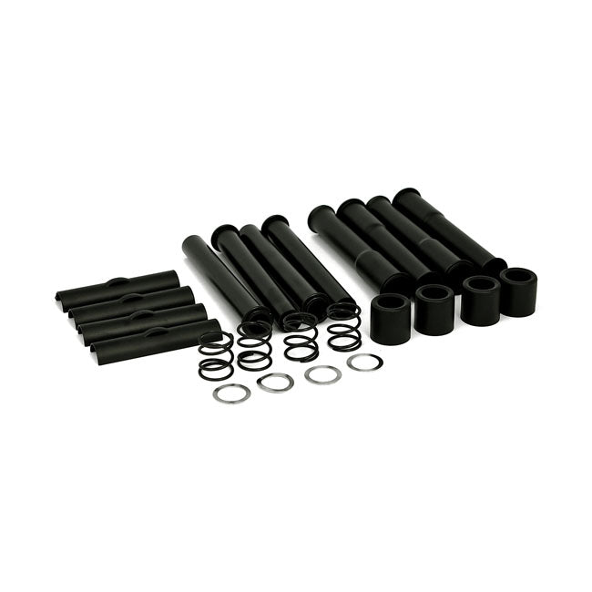 Complete L79-84 Shovel Pushrod Cover Kit Black