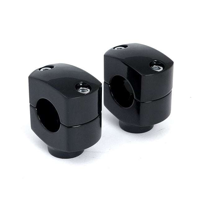 Domed Risers Black - 1 1/4 Inch Rise