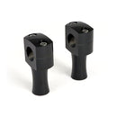 Domed Risers Black - 3 Inch