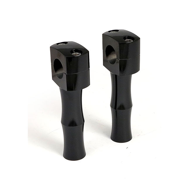 Domed Risers Black - 5 Inch