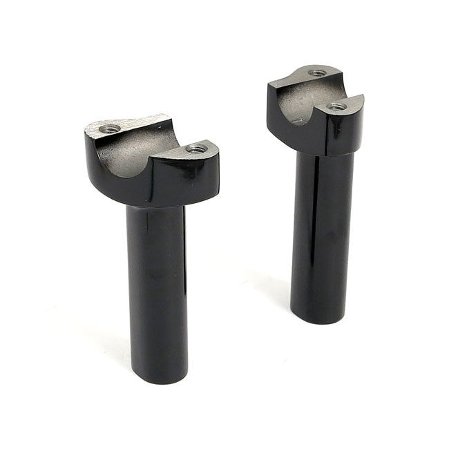 OEM Style Risers Threaded Black - 4.5 Inch Rise