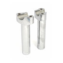 Forged Aluminum Risers Straight Chrome - 5-1/2" Rise