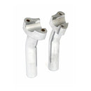 Forged Aluminum Risers Pullback Chrome - 5-3/4" Rise